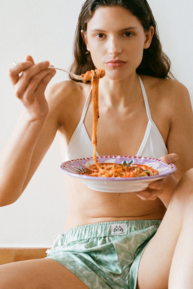Comme Si & Le Sirenuse, La Boxer Classica, Silk Twill